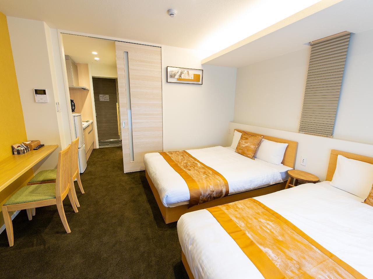 Grand Base Hiroshima Ekimae Apart otel Dış mekan fotoğraf