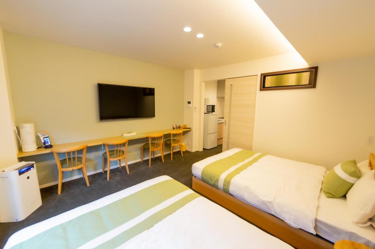 Grand Base Hiroshima Ekimae Apart otel Dış mekan fotoğraf
